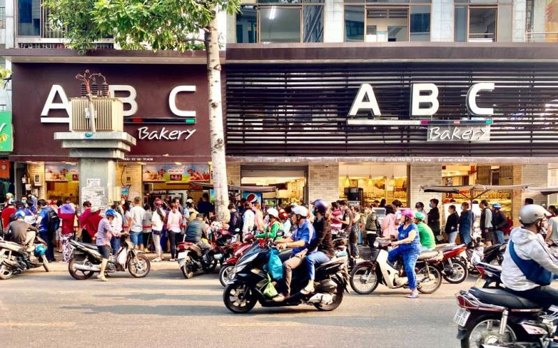 Không gian tiệm bánh ABC bakery