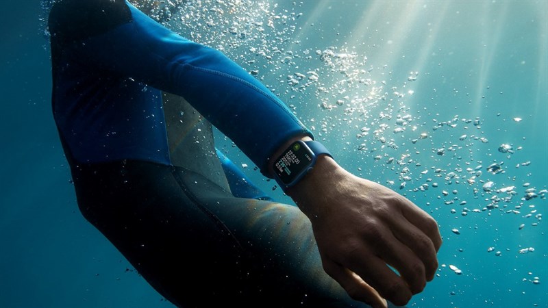 Apple Watch S7 khả năng chống nước tốt