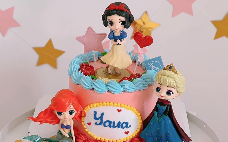 Mẫu bánh sinh nhật cho bé gái ngộ nghĩnh độc đáo nhất