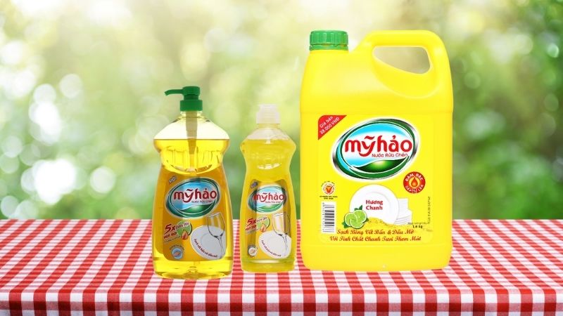Nước rửa chén Mỹ Hảo hương chanh