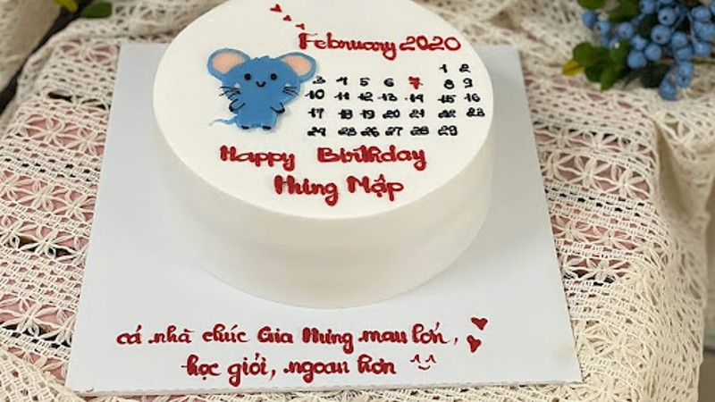 20+ Mẫu bánh sinh nhật công ty đẹp sang trọng nhất hiện nay