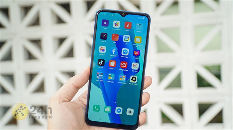 Hình ảnh thực tế của OPPO A16K Hình ảnh thực tế của OPPO A16K