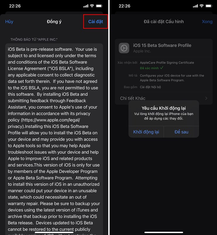 Cách cập nhật iOS 15.2 Beta 4 Cách cập nhật iOS 15.2 Beta 4