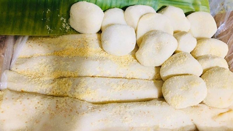 Gauze village rice cake