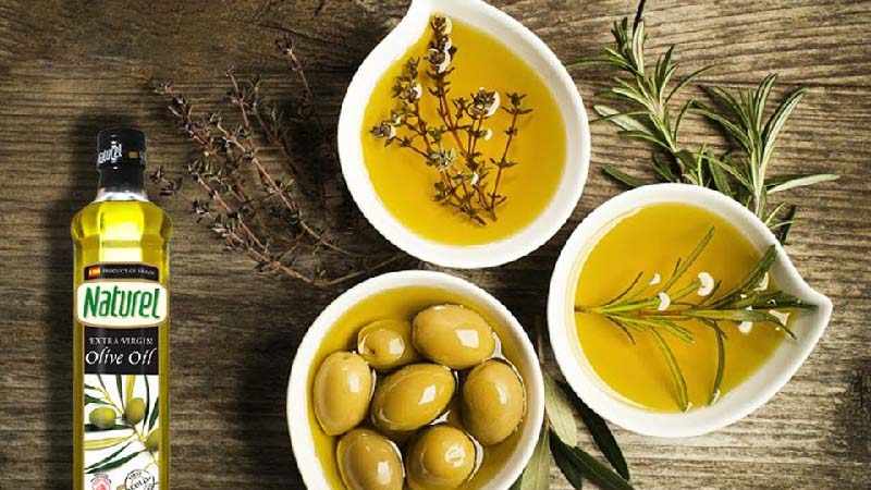 Dầu olive Naturel được chiết xuất từ 100% olive nguyên chất