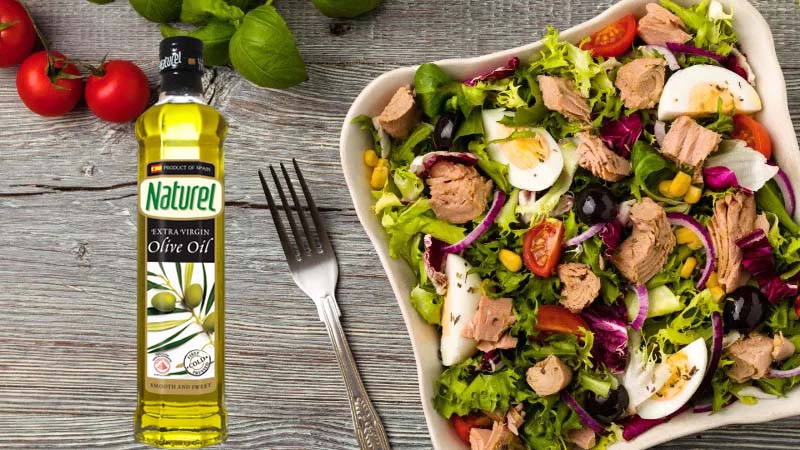 Dinh dưỡng và công dụng của dầu olive Naturel