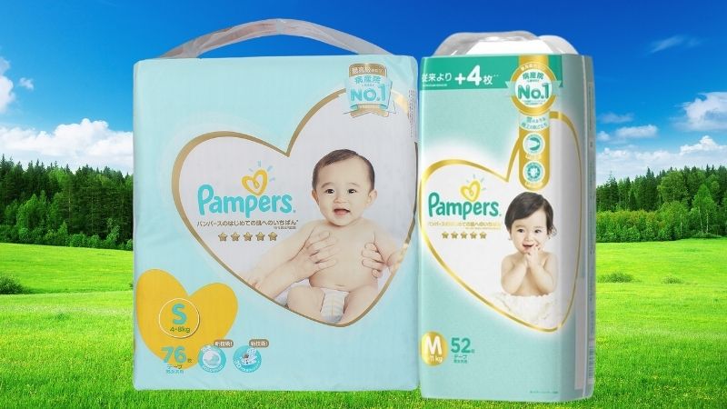 Tã dán Pampers cao cấp