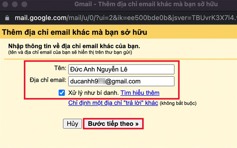 Cách liên kết nhiều tài khoản Gmail