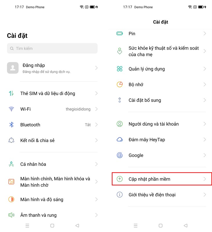 cách cập nhật Android 12 điện thoại Oppo cách cập nhật Android 12 điện thoại Oppo