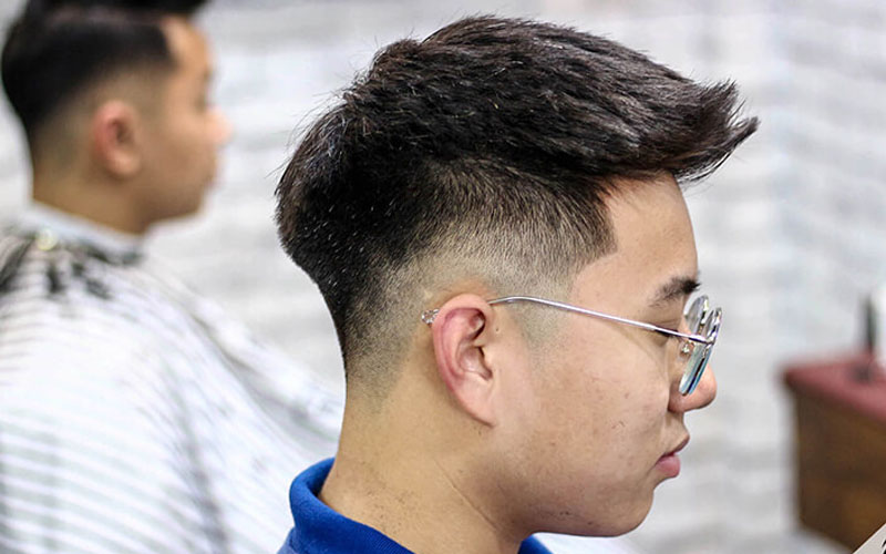 Kiểu tóc Short quiff undercut