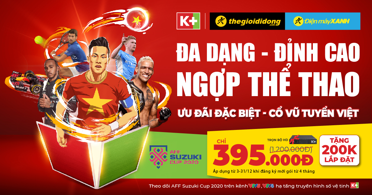  K+ tung ưu đãi sốc khi khách hàng khi đăng ký mới thuê bao K+
