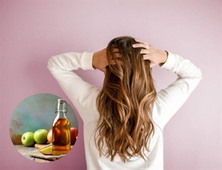 Chăm sóc tóc bằng giấm táo
