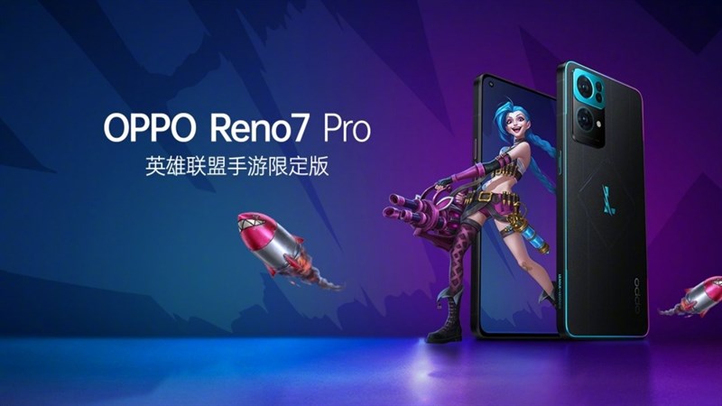 OPPO Reno7 Pro phiên bản Liên Minh Huyền Thoại ra mắt