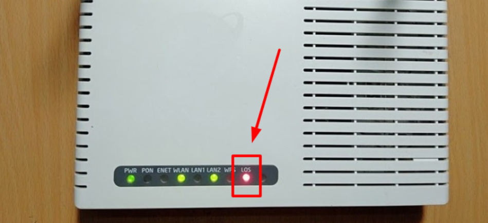 "Modem báo lỗi LOS là gì?" Tìm hiểu nguyên nhân và cách khắc phục hiệu quả