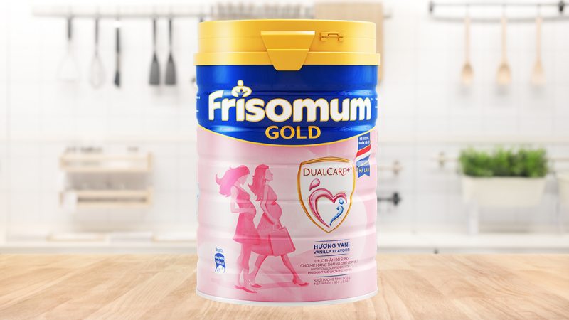 Sữa bột Frisomum giúp cải thiện hệ miễn dịch và sức khoẻ của mẹ và bé