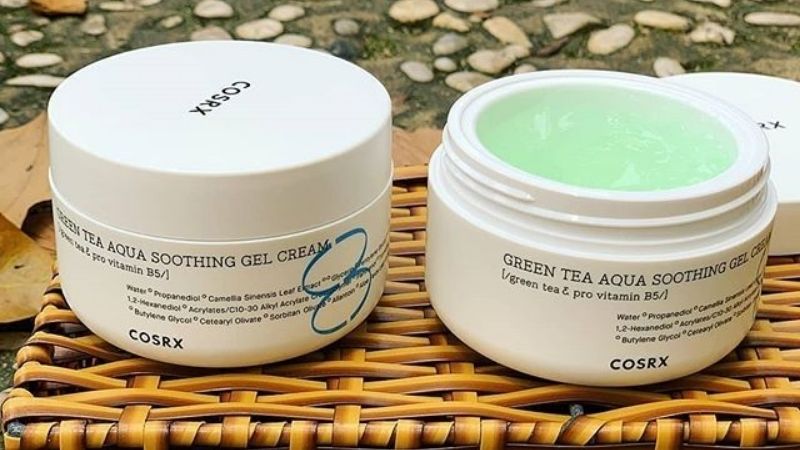 Kem dưỡng COSRX Hydrium Green Tea Aqua Soothing Gel Cream