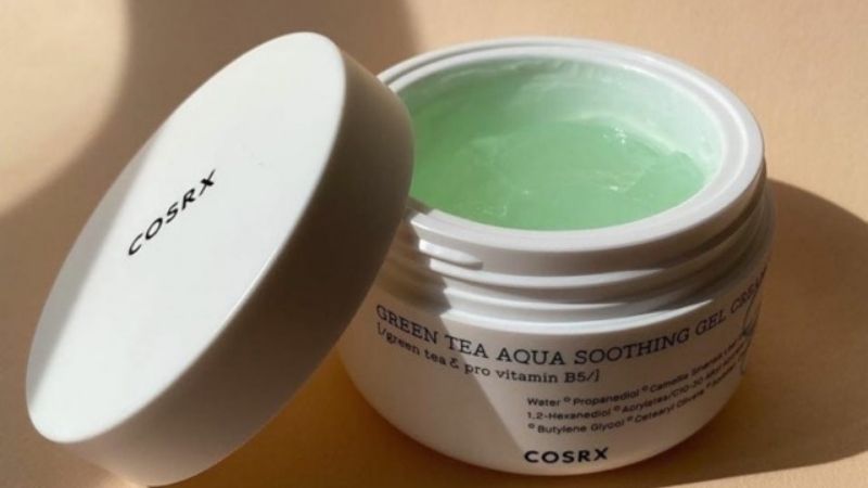 Kem dưỡng COSRX Hydrium Green Tea Aqua Soothing Gel Cream
