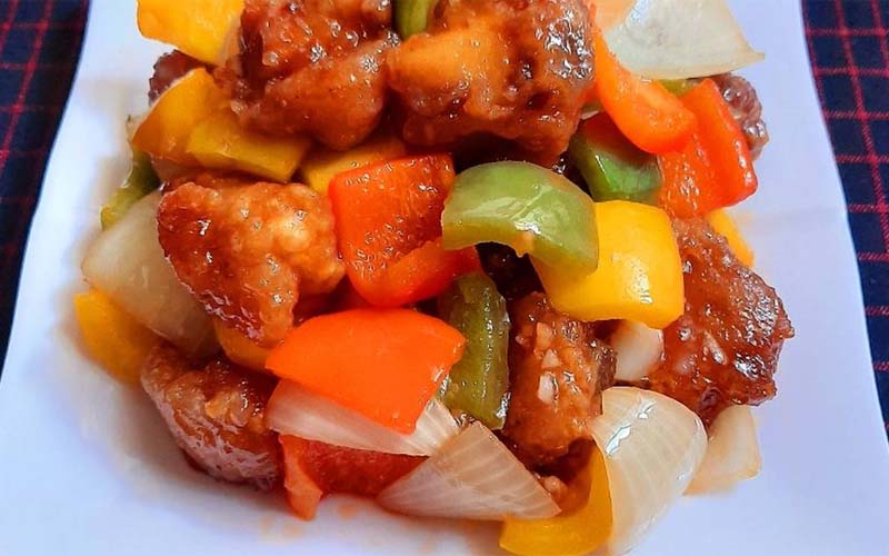 How to make Southern style sweet and sour fried ribs to clean the rice cooker