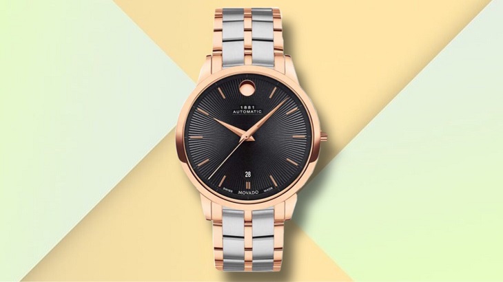 Đồng hồ Nam Movado 0607464 có kết cấu các bộ phận chắc chắn và không phát ra âm thanh khi lắc