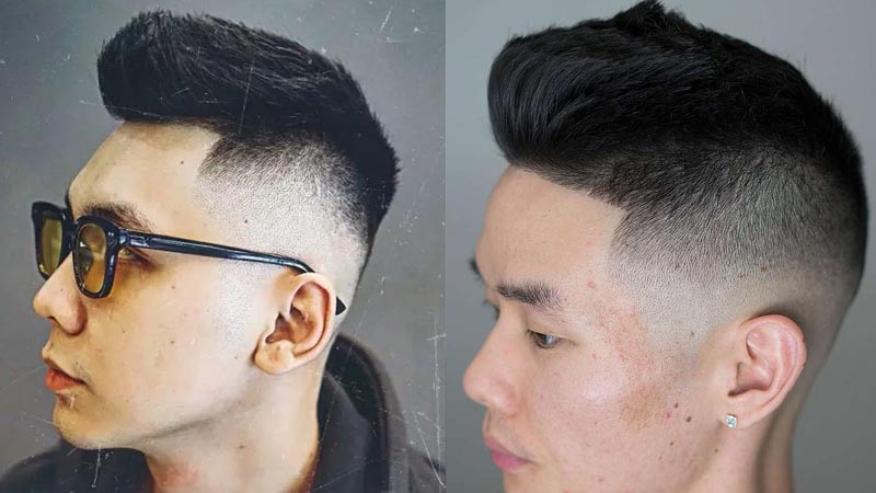 Tóc undercut high fade