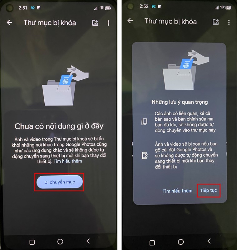 Cách ẩn video và hình ảnh