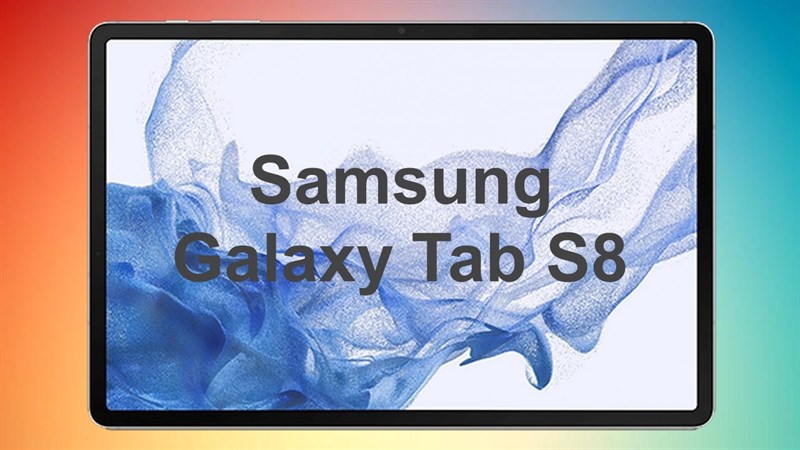 Galaxy Tab S8 lộ ảnh render Galaxy Tab S8 lộ ảnh render