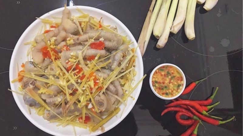 Đồ Ăn Vặt - Chân Gà Sả Tắc