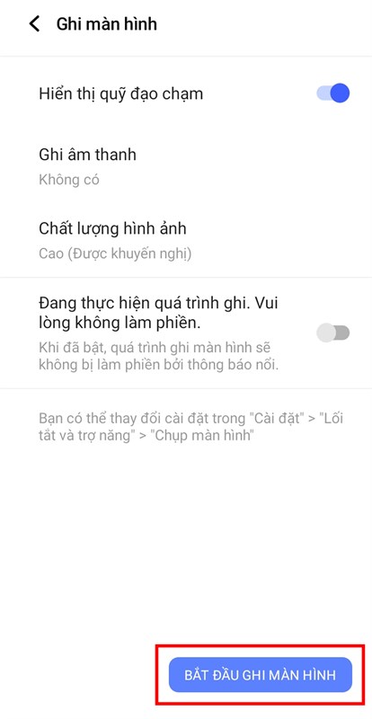 Ghi màn hình