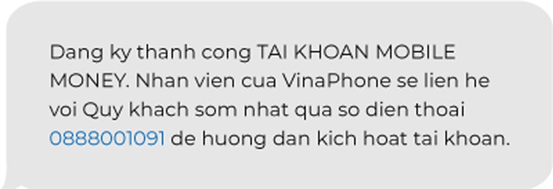 Cách đăng ký Mobile Money