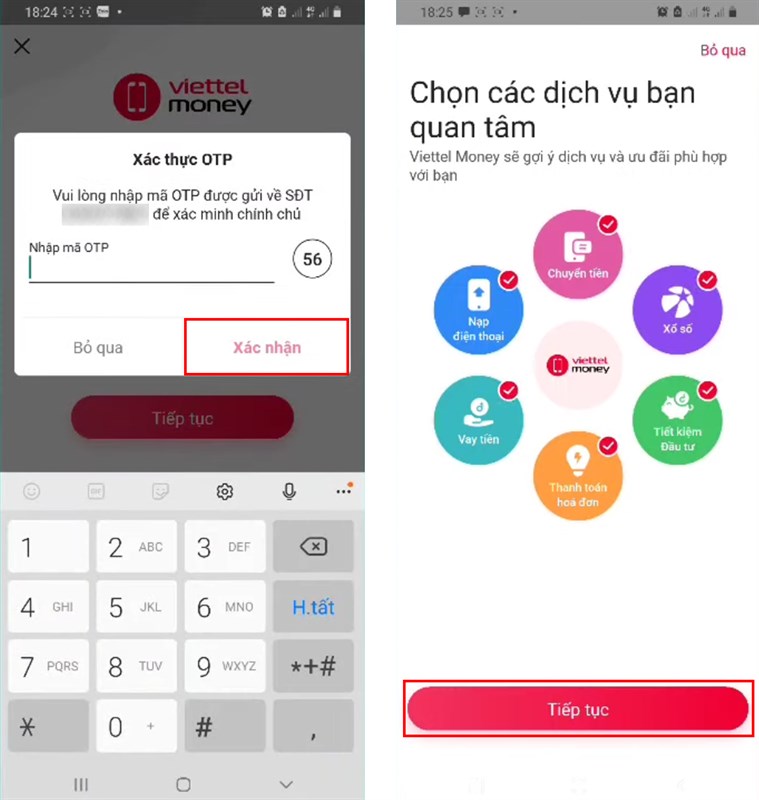 Cách đăng ký Viettel Money