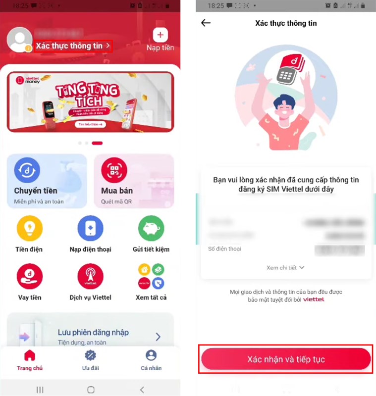 Cách đăng ký Viettel Money