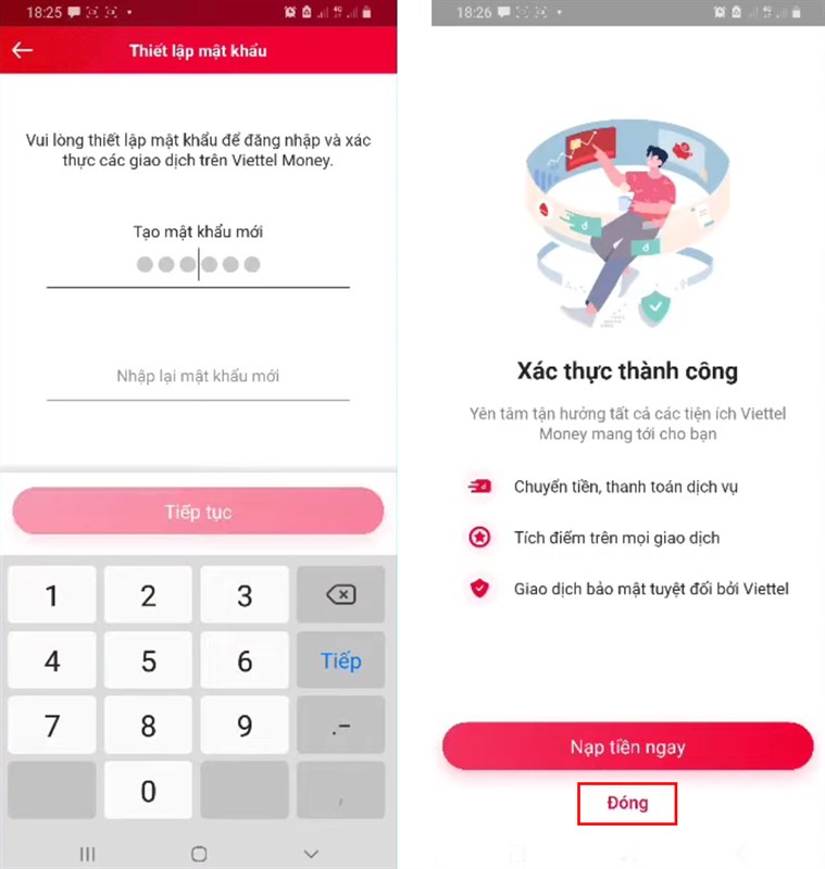 Cách đăng ký Viettel Money
