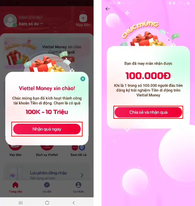 Cách đăng ký Viettel Money