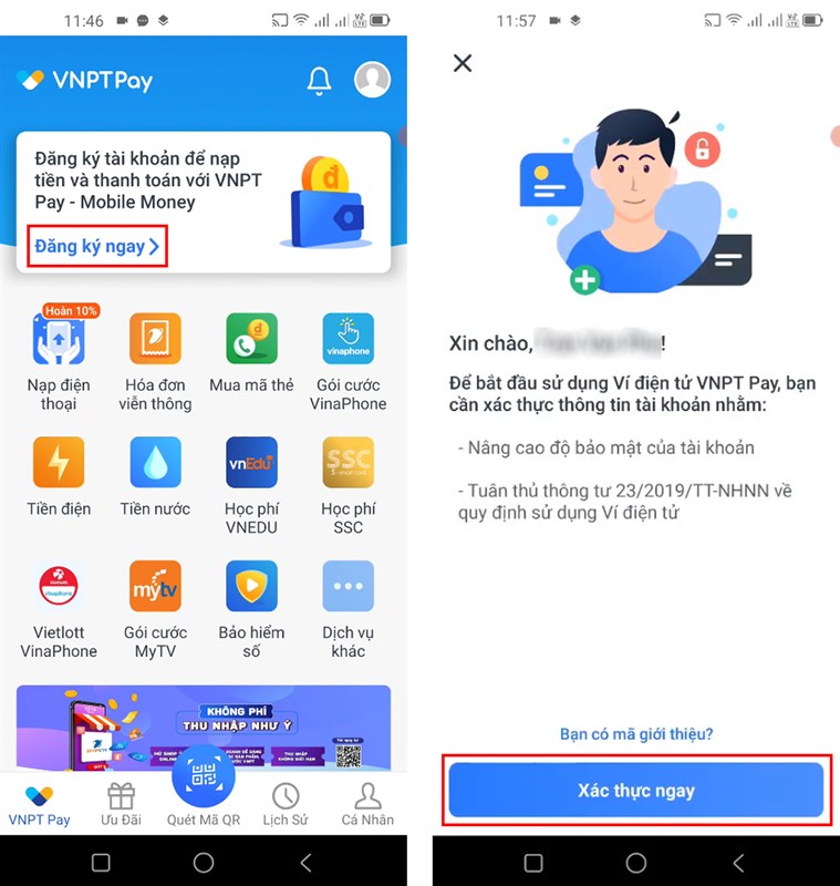 Cách đăng ký VNPT Pay