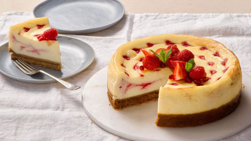 Món bánh cheesecake đặc trưng của quán