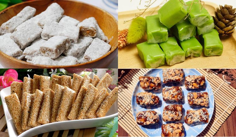Các loại kẹo Tết để đãi khách vừa ngon miệng vừa đẹp mắt