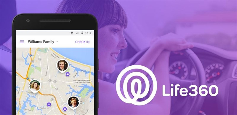 Ứng dụng Life360 cho phép người dùng dễ dàng chia sẻ vị trí của mình