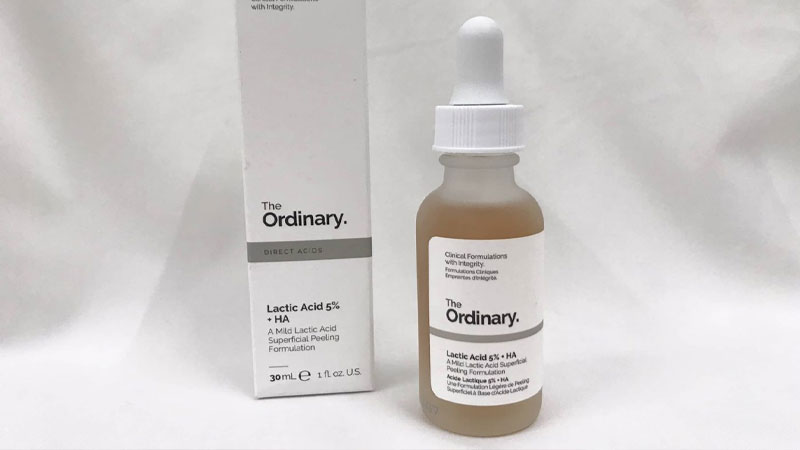Serum The Ordinary Lactic Acid 5% + HA 2% cấp ẩm cho da