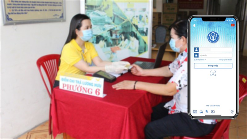 cách đăng ký nhận lương hưu Online