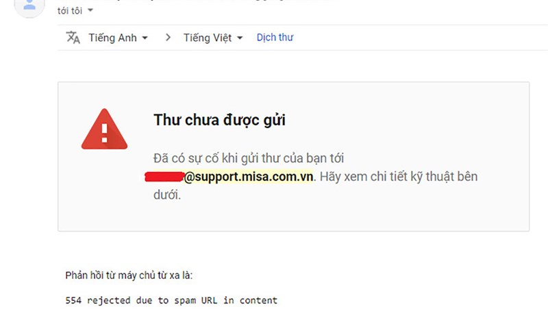 cách khắc phục tình trạng gửi mail vào thư mục spam