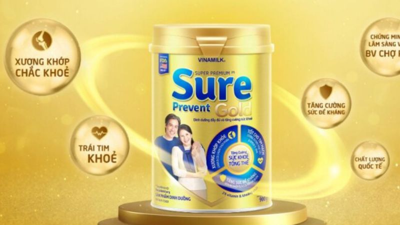 Sữa bột Vinamilk Sure Prevent