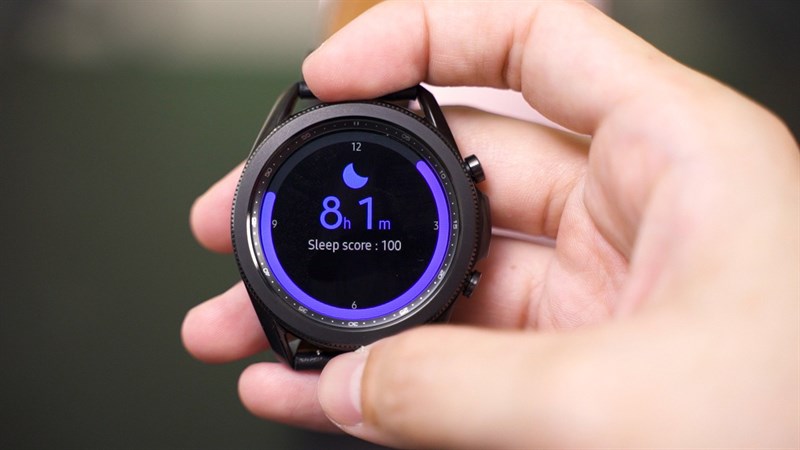 Chế độ theo dõi giấc ngủ của Galaxy Watch 3 Chế độ theo dõi giấc ngủ của Galaxy Watch 3