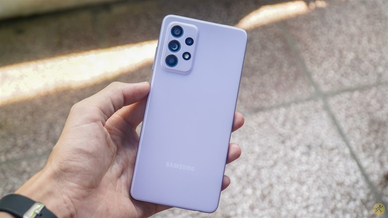Thiết kế của Galaxy A52 Thiết kế của Galaxy A52