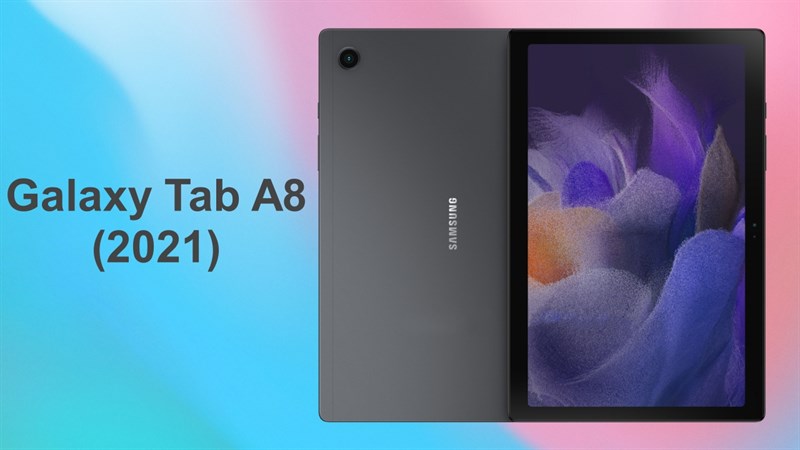 Galaxy Tab A8 (2021) lộ ảnh render