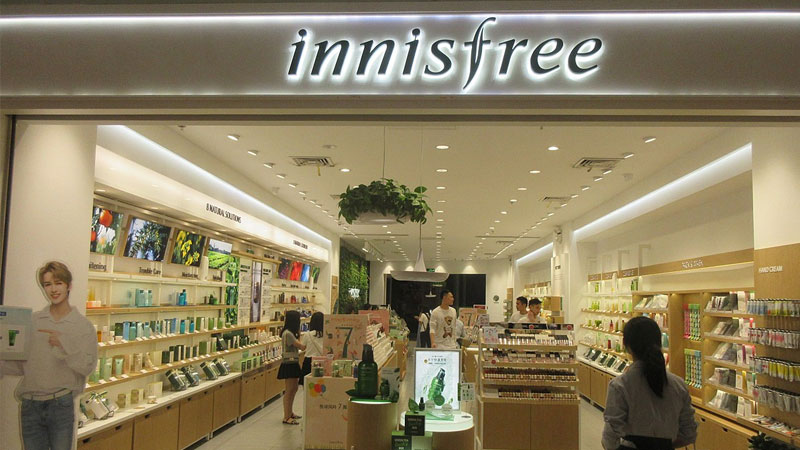 Innisfree là thương hiệu mỹ phẩm chăm sóc da của Hàn Quốc