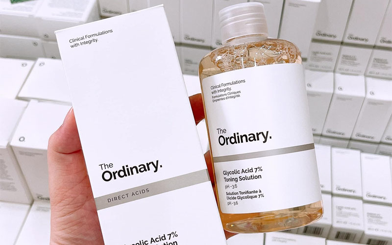 Toner The Ordinary Glycolic Acid 7% không thích hợp cho da nhạy cảm