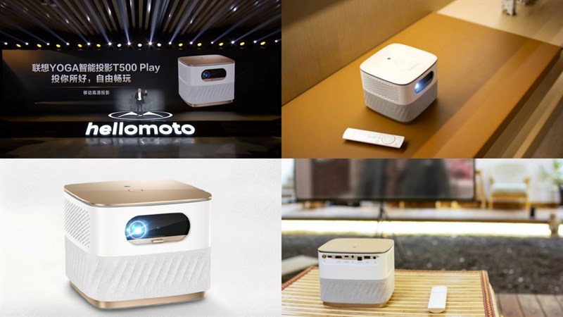 Lenovo ra mắt máy chiếu YOGA T500 Play với thiết kế nhỏ gọn, pin khủng 22.500mAh, hỗ trợ bộ giải mã 4K kèm giá bán tốt