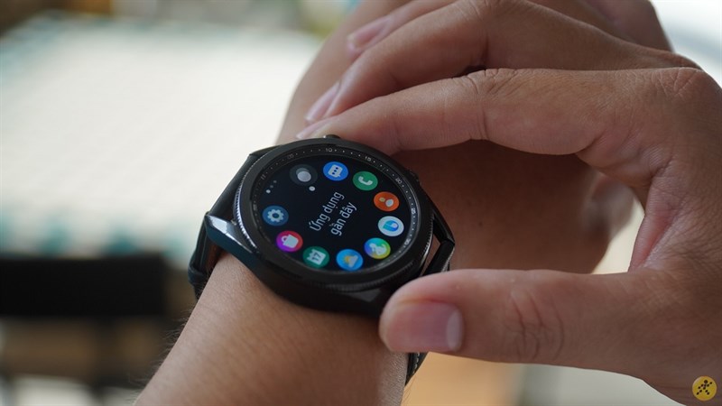 Samsung Galaxy Watch 3 41mm viền thép dây da