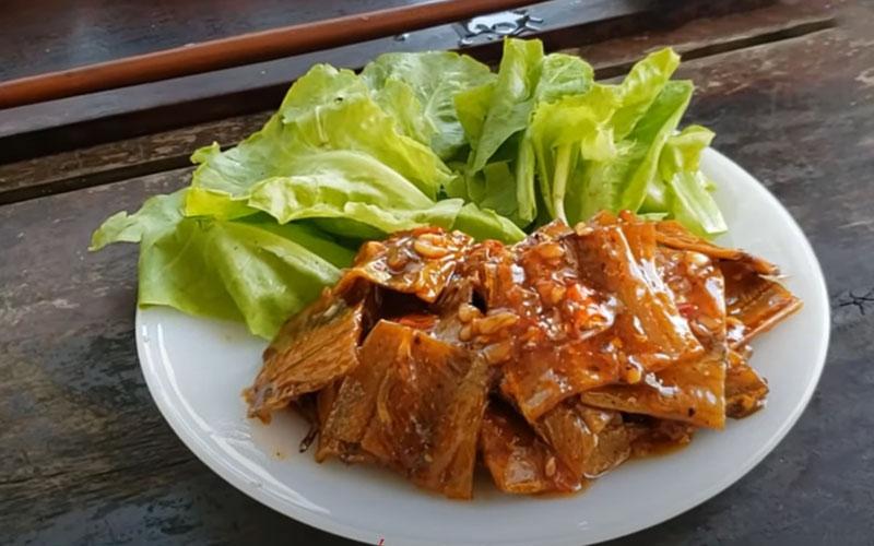 How to dry fish with sugar vinegar on a very rainy day