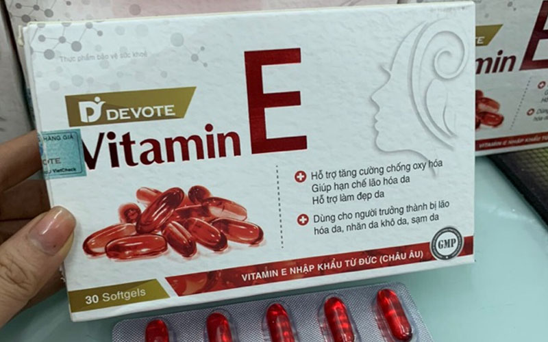 Viên uống vitamin E đỏ của Đức